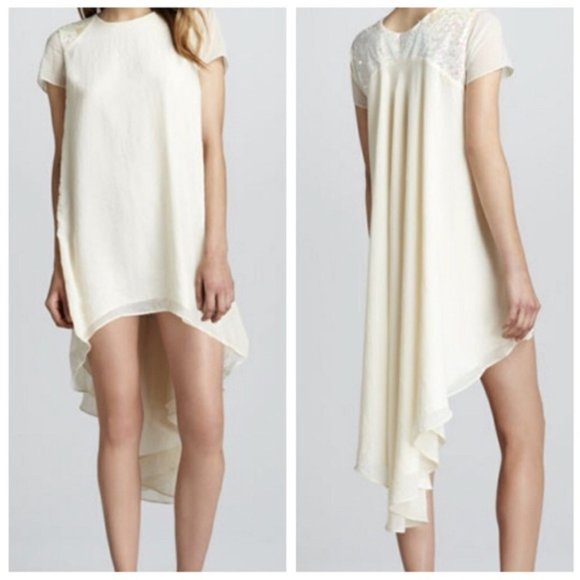 Dress the Population Alondra Tan High Low Dress - Picture 8 of 8